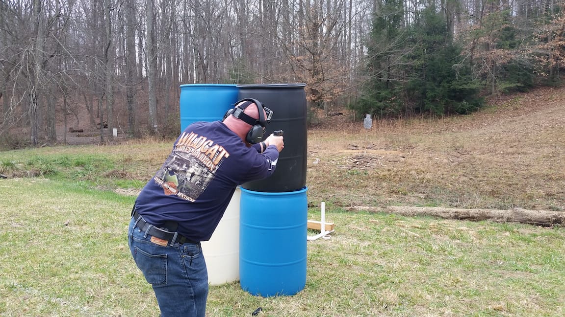 Use of Cover - Tactical Handgun Training London KY