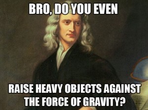 Little known fact: Isaac Newton had a massive deadlift